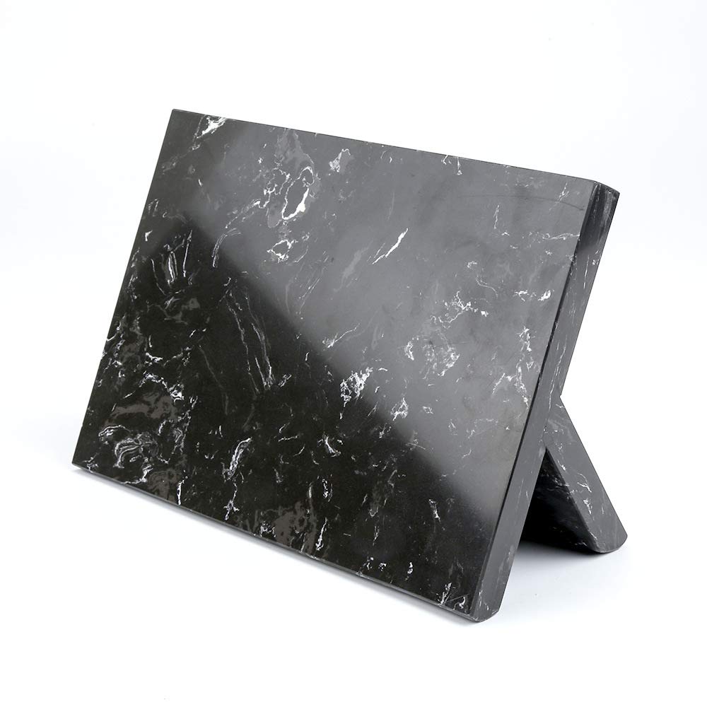 Magnetisk knivstander i marmor – 34 × 16,5 × 29 cm