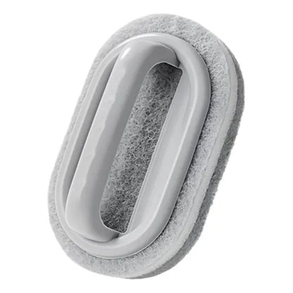 Rengøringssvampe med håndtag – 3 stk., 14 × 9 × 7,5 cm