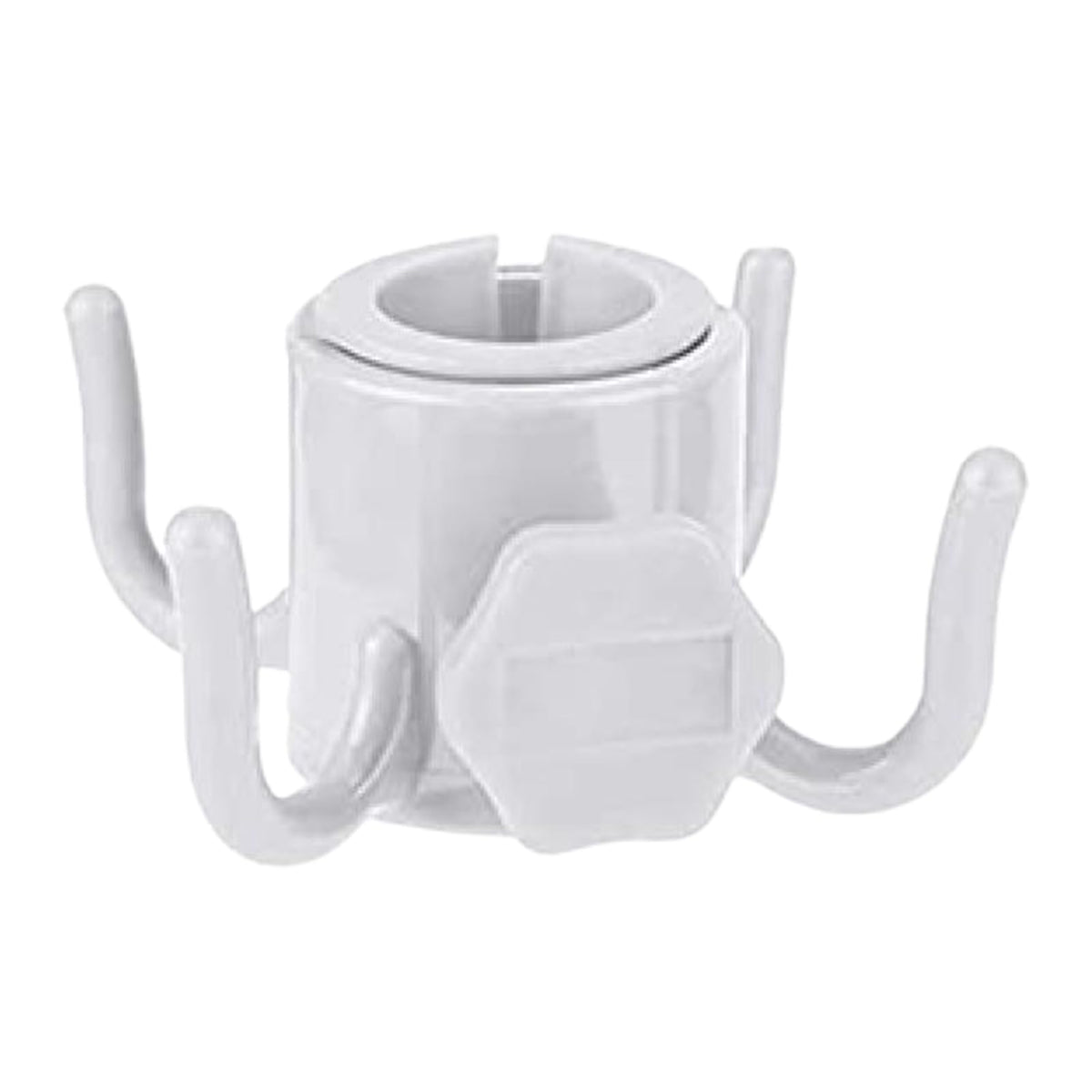 Parasolholder med 4 kroge til tasker og håndklæder