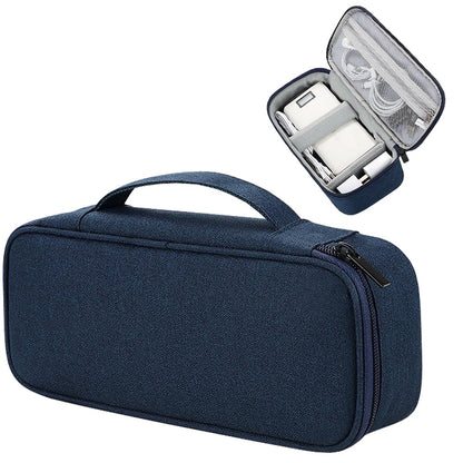 Kabeltaske med flere rum – 26 × 13 × 3 cm