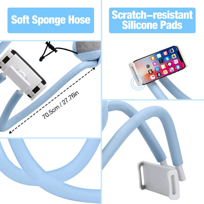 Nakkepude med fleksibel mobilholder – 4–11 tommer