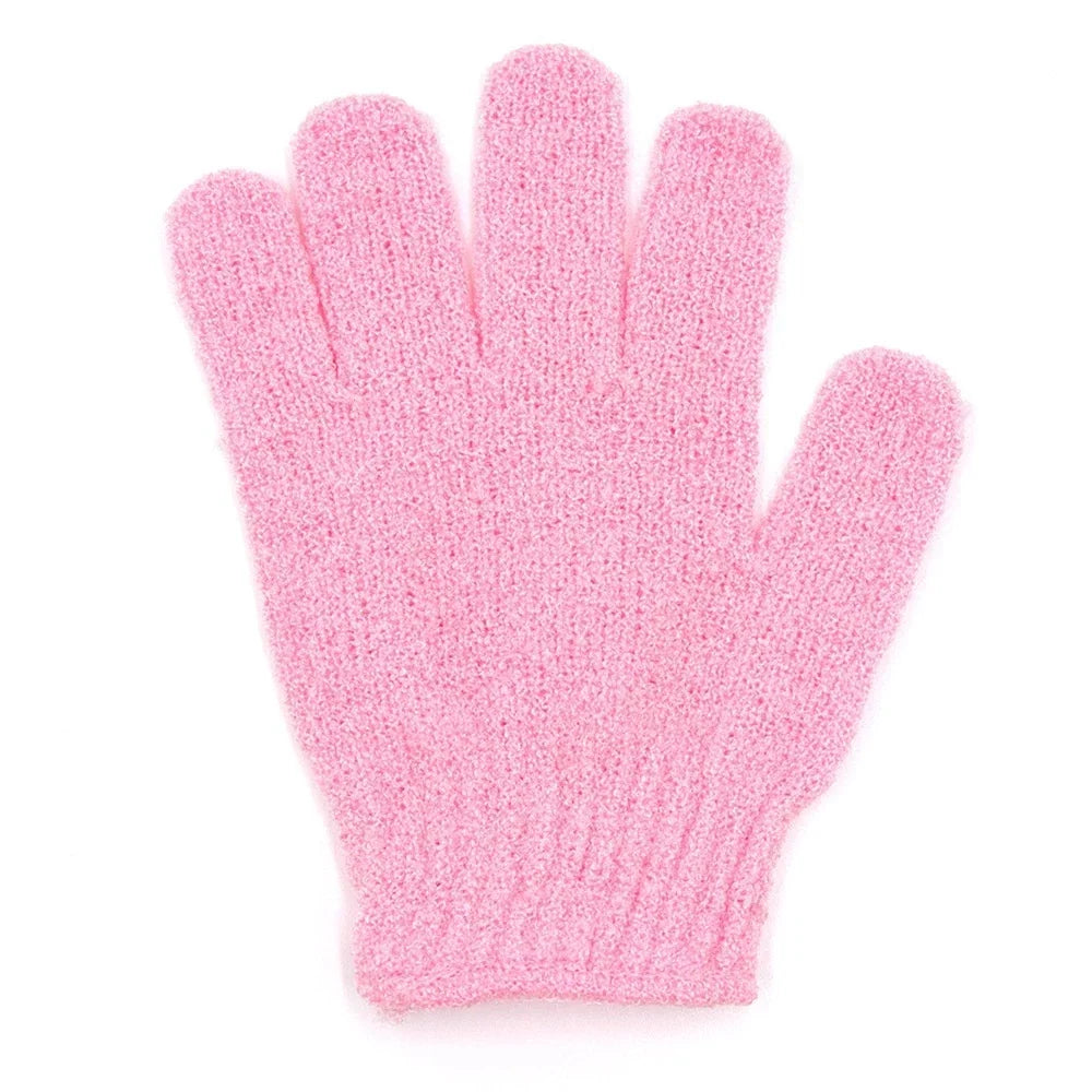Eksfolierende badehandsker – 2 par