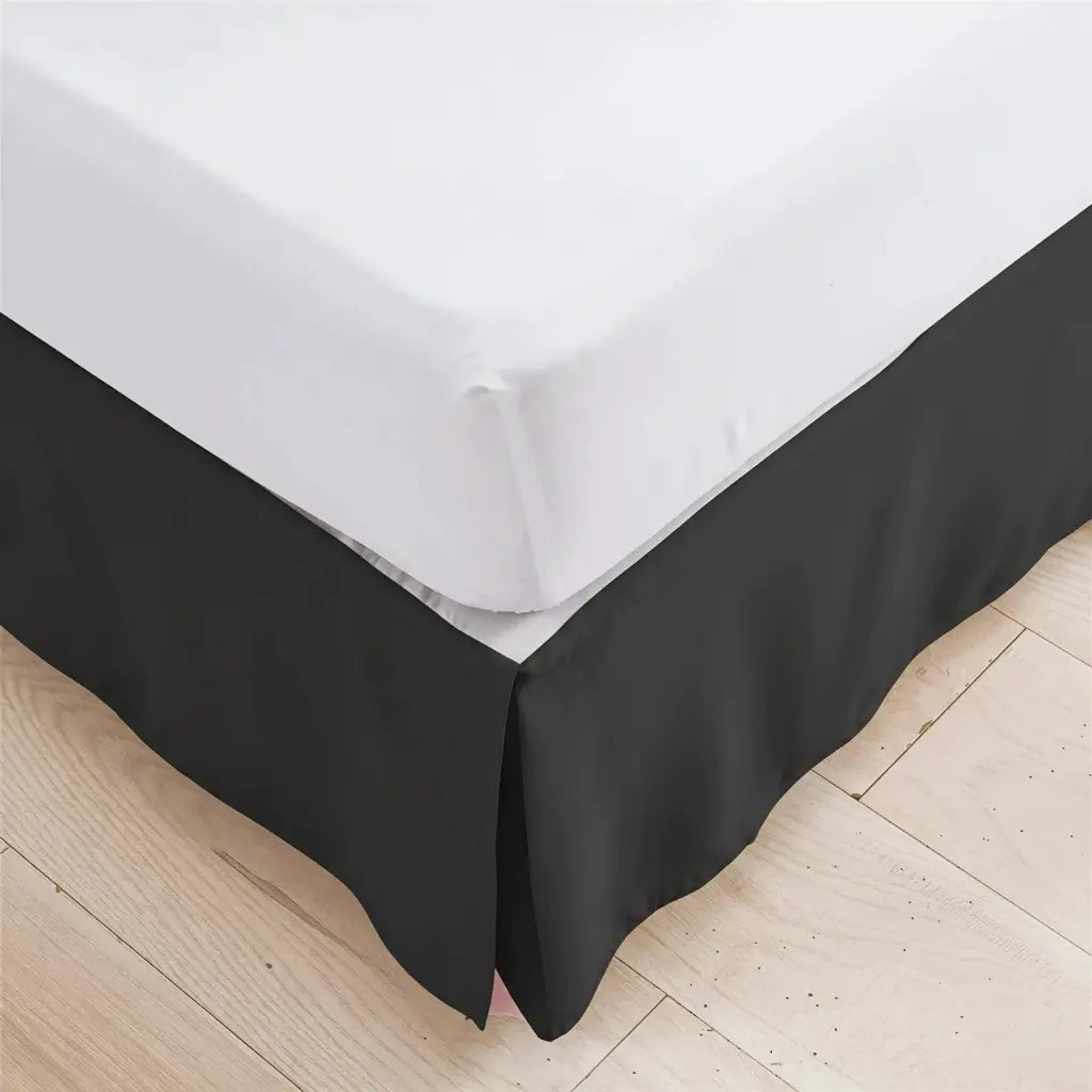 Ensfarvet sengekappe til 150 cm seng