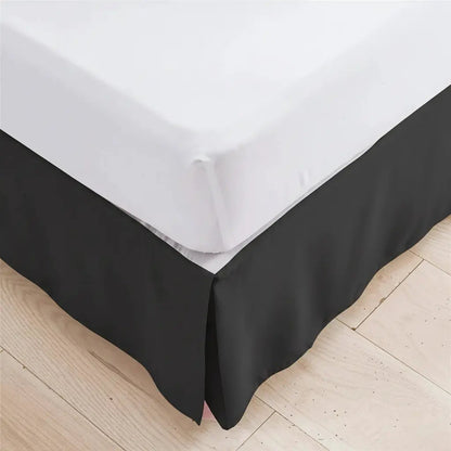 Ensfarvet sengekappe til 150 cm seng