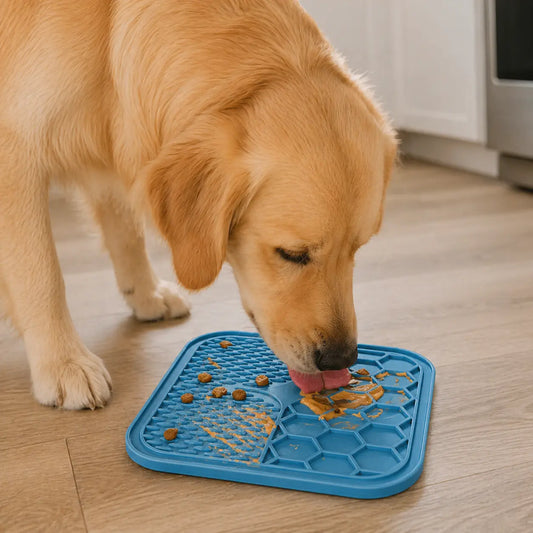 Slikemåtte med Sugkopper til Hunde