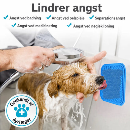 Slikemåtte med Sugkopper til Hunde