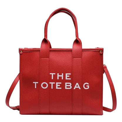 Rummelig totebag i vegansk læder til kvinder
