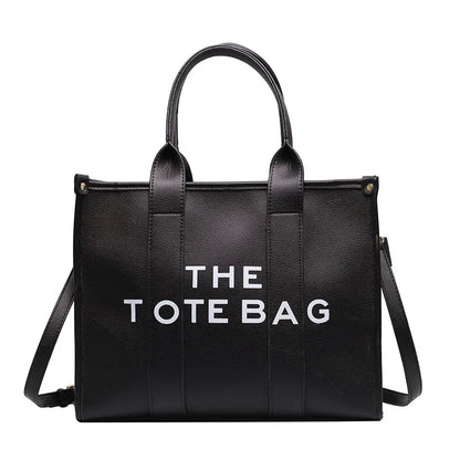 Rummelig totebag i vegansk læder til kvinder