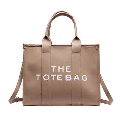 Rummelig totebag i vegansk læder til kvinder