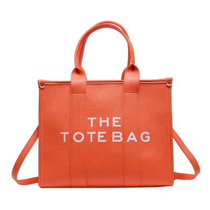 Rummelig totebag i vegansk læder til kvinder