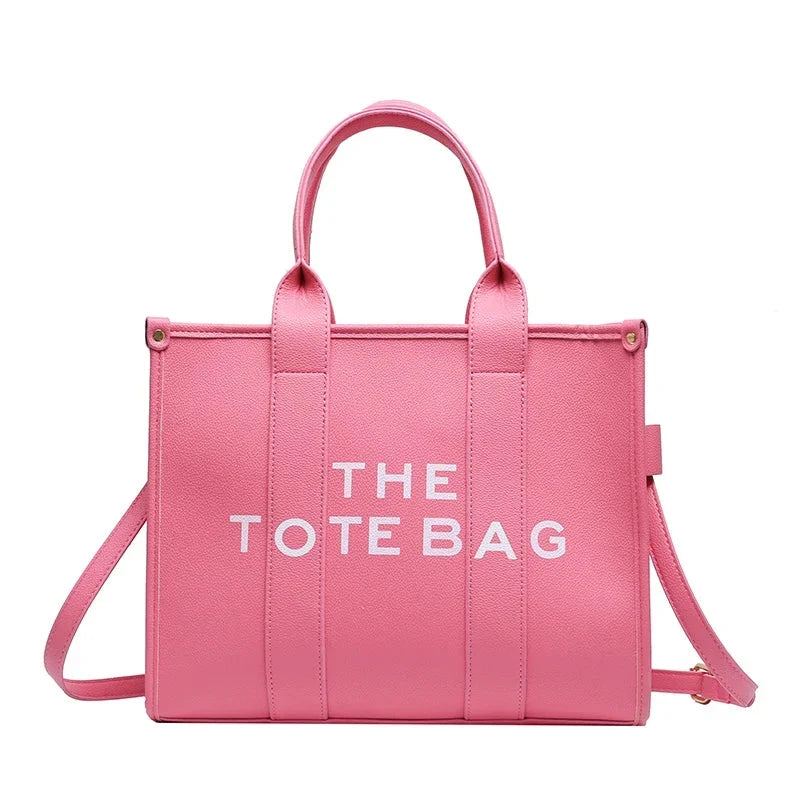 Rummelig totebag i vegansk læder til kvinder