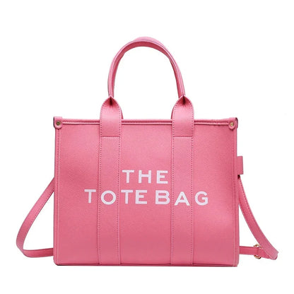 Rummelig totebag i vegansk læder til kvinder
