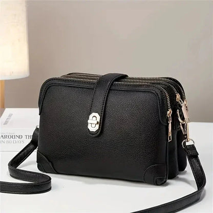 Madeleine – skuldertaske i vegansk læder – billede 5