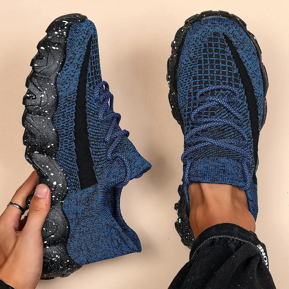 OxyRun – åndbare herresneakers – billede 1