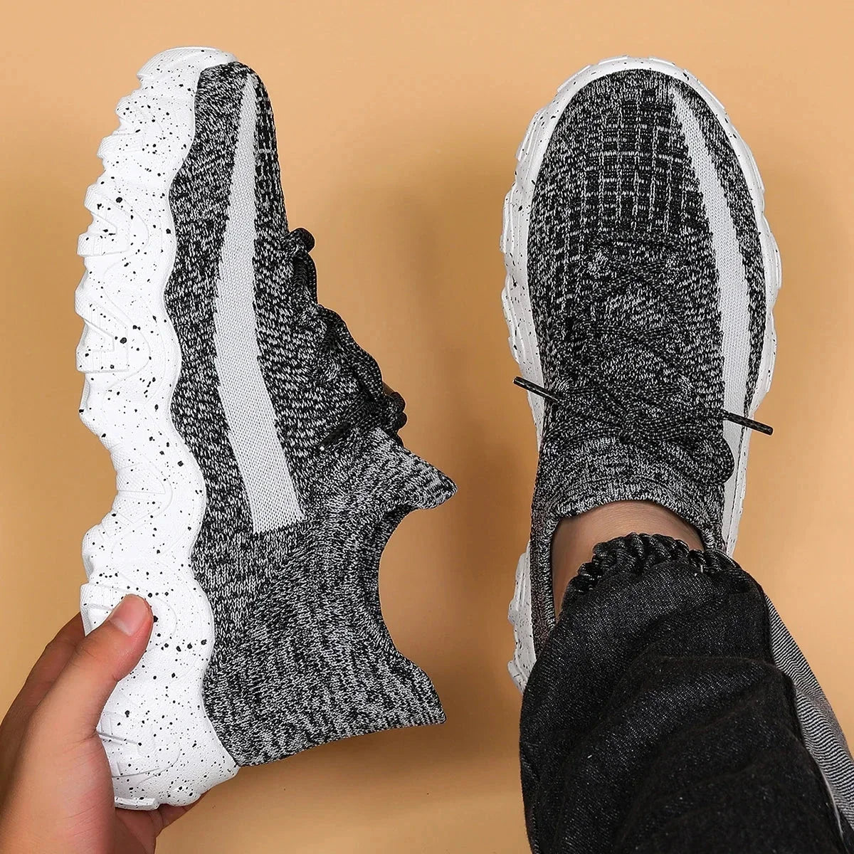 OxyRun – åndbare herresneakers – billede 2