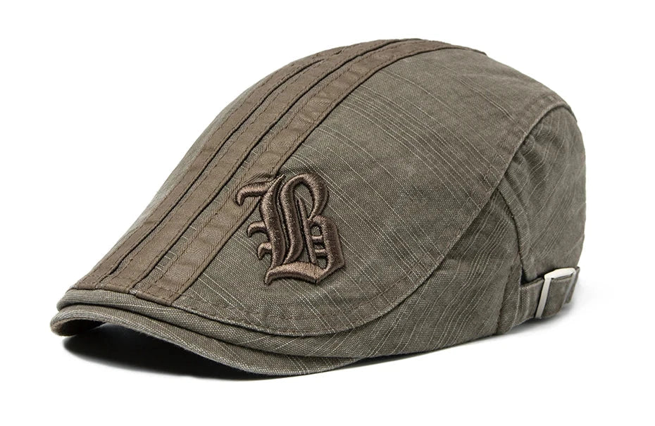 Broderet baret til herre – billede 7