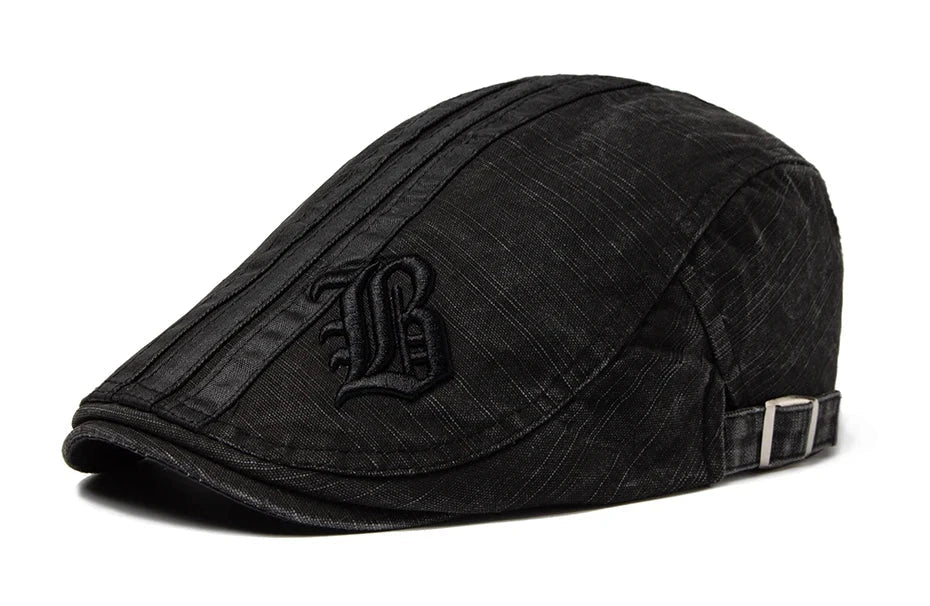 Broderet baret til herre – billede 6