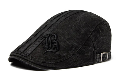 Broderet baret til herre – billede 6