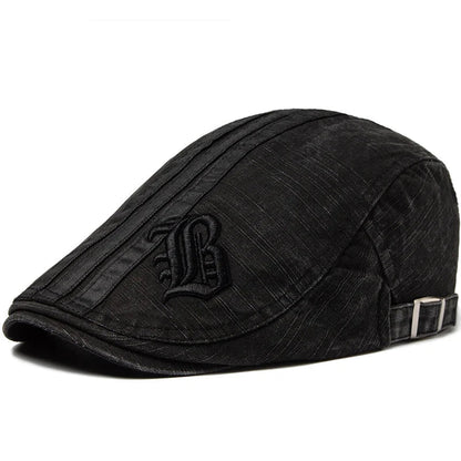 Broderet baret til herre – billede 2