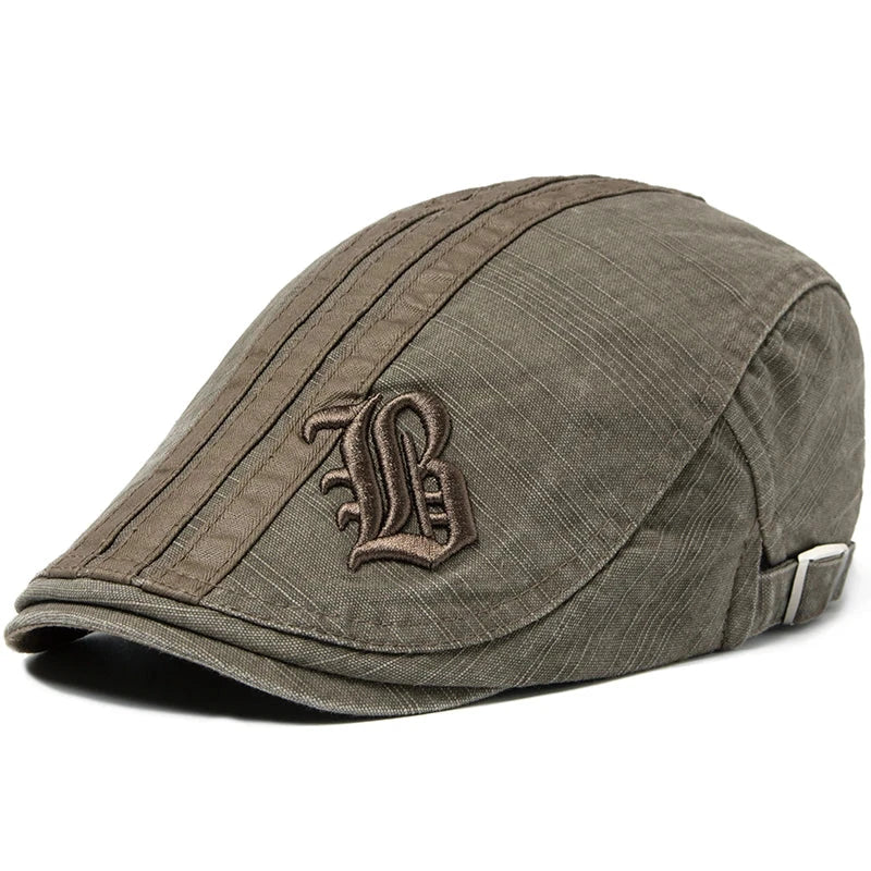 Broderet baret til herre – billede 5