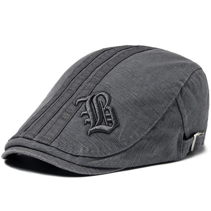 Broderet baret til herre – billede 1