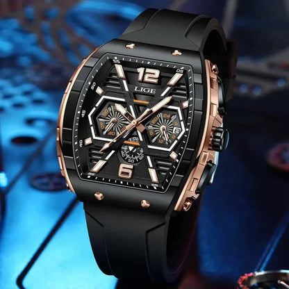 Sporty herreur med quartz-urværk – billede 7