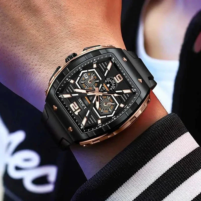 Sporty herreur med quartz-urværk – billede 10
