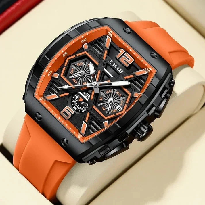 Sporty herreur med quartz-urværk – billede 13