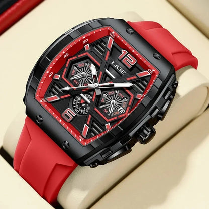 Sporty herreur med quartz-urværk – billede 1
