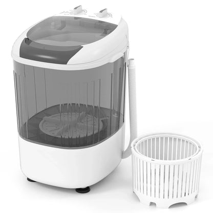 Kompakt mini-vaskemaskine med vask og centrifugering – 2,5 kg – produktbillede 10
