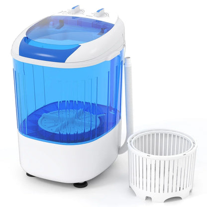Kompakt mini-vaskemaskine med vask og centrifugering – 2,5 kg – produktbillede 1