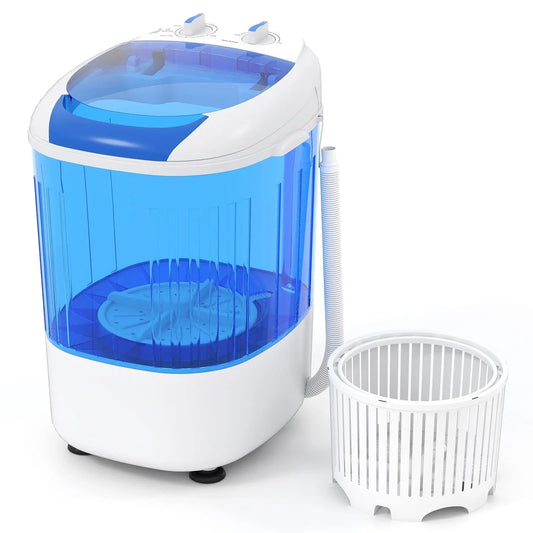 Kompakt mini-vaskemaskine med vask og centrifugering – 2,5 kg – produktbillede 1