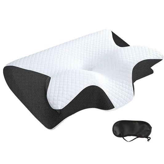 Ergonomisk memory foam-pude til nakke og skuldre – produktbillede 1