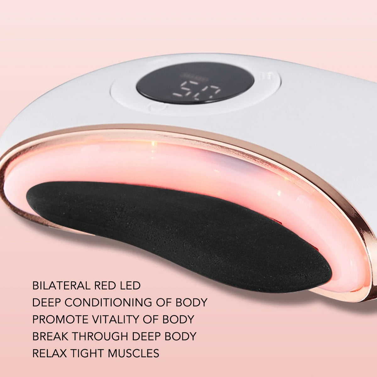 Opvarmet gua sha-massageværktøj med vibration – produktbillede 7