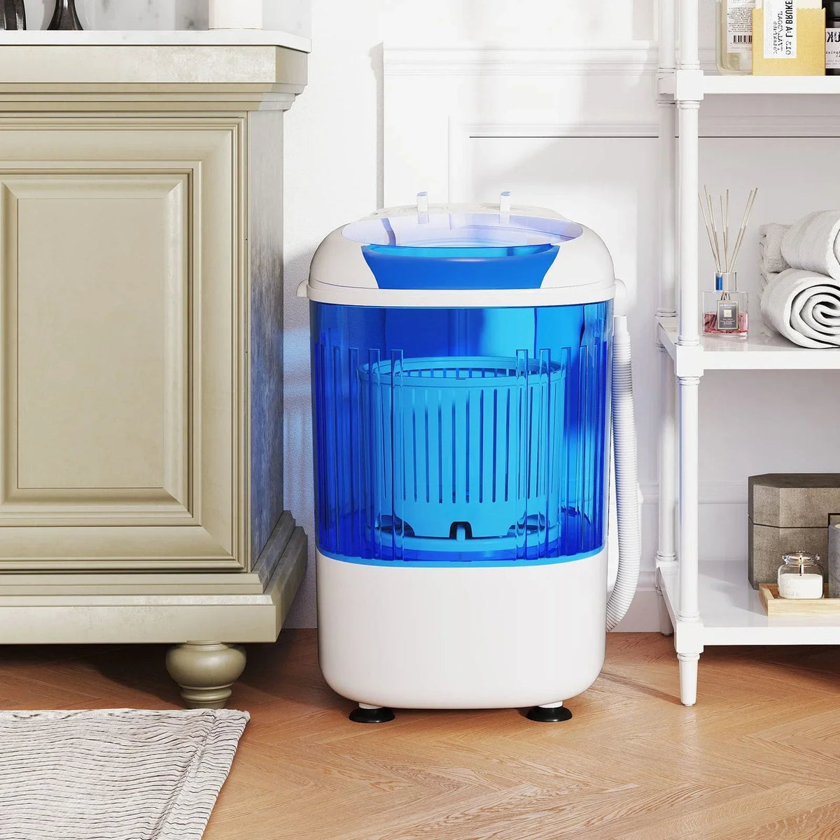 Kompakt mini-vaskemaskine med vask og centrifugering – 2,5 kg – produktbillede 3