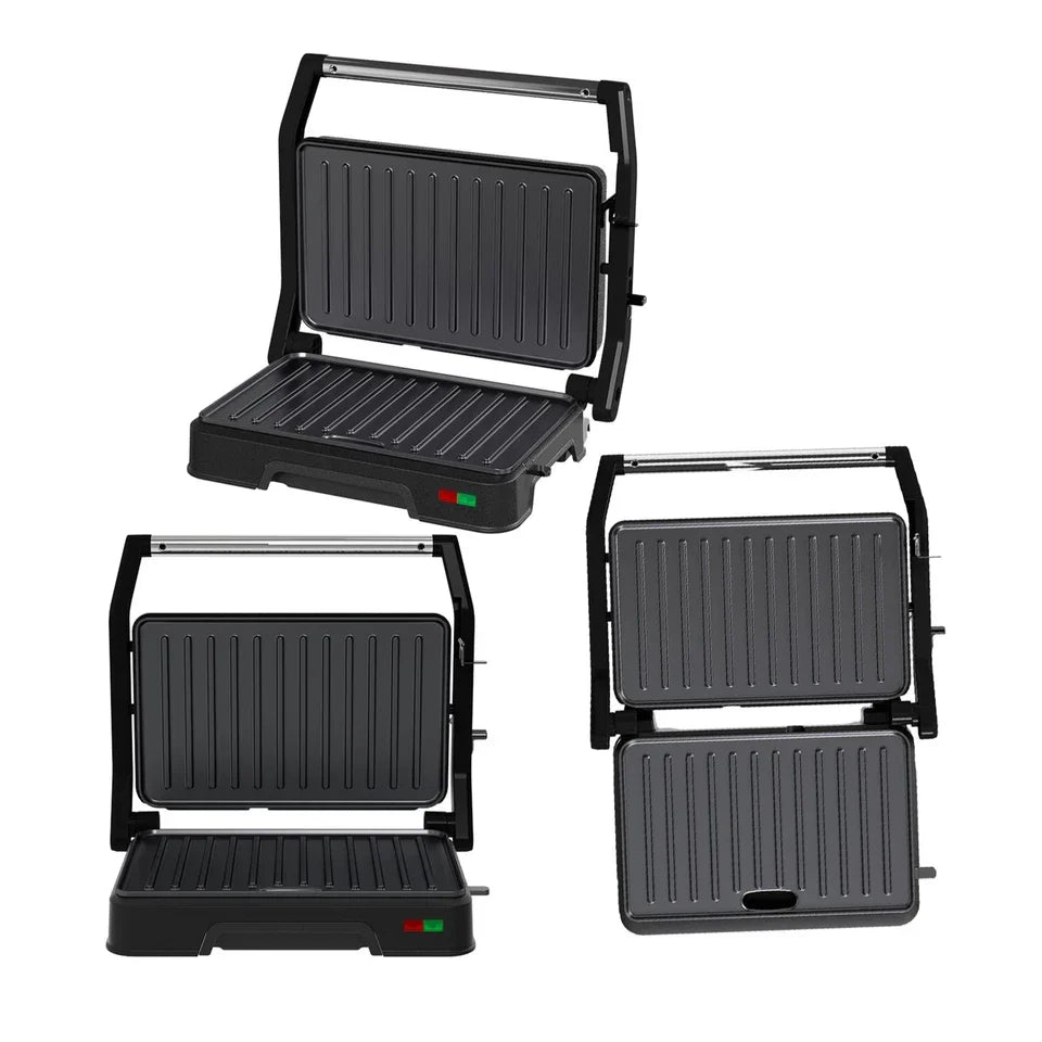 2-i-1 sandwichpresser og 180° bordgrill – produktbillede 5