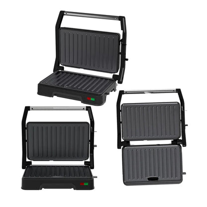 2-i-1 sandwichpresser og 180° bordgrill – produktbillede 5