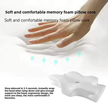 Ergonomisk memory foam-pude til nakke og skuldre – produktbillede 5