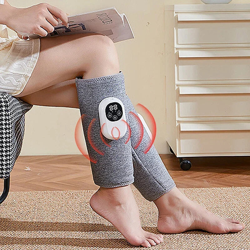 Ledningsfrit benmassageapparat med lufttryk og varme – produktbillede 13