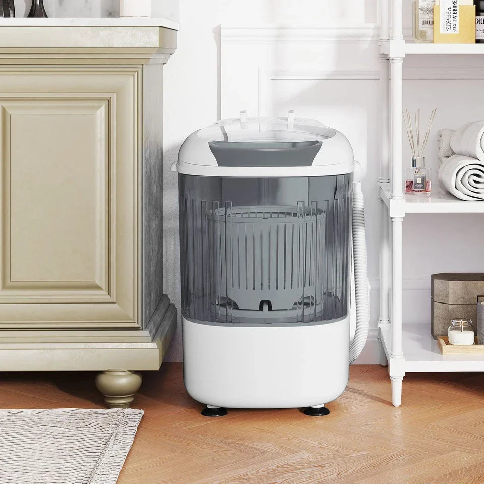 Kompakt mini-vaskemaskine med vask og centrifugering – 2,5 kg – produktbillede 12
