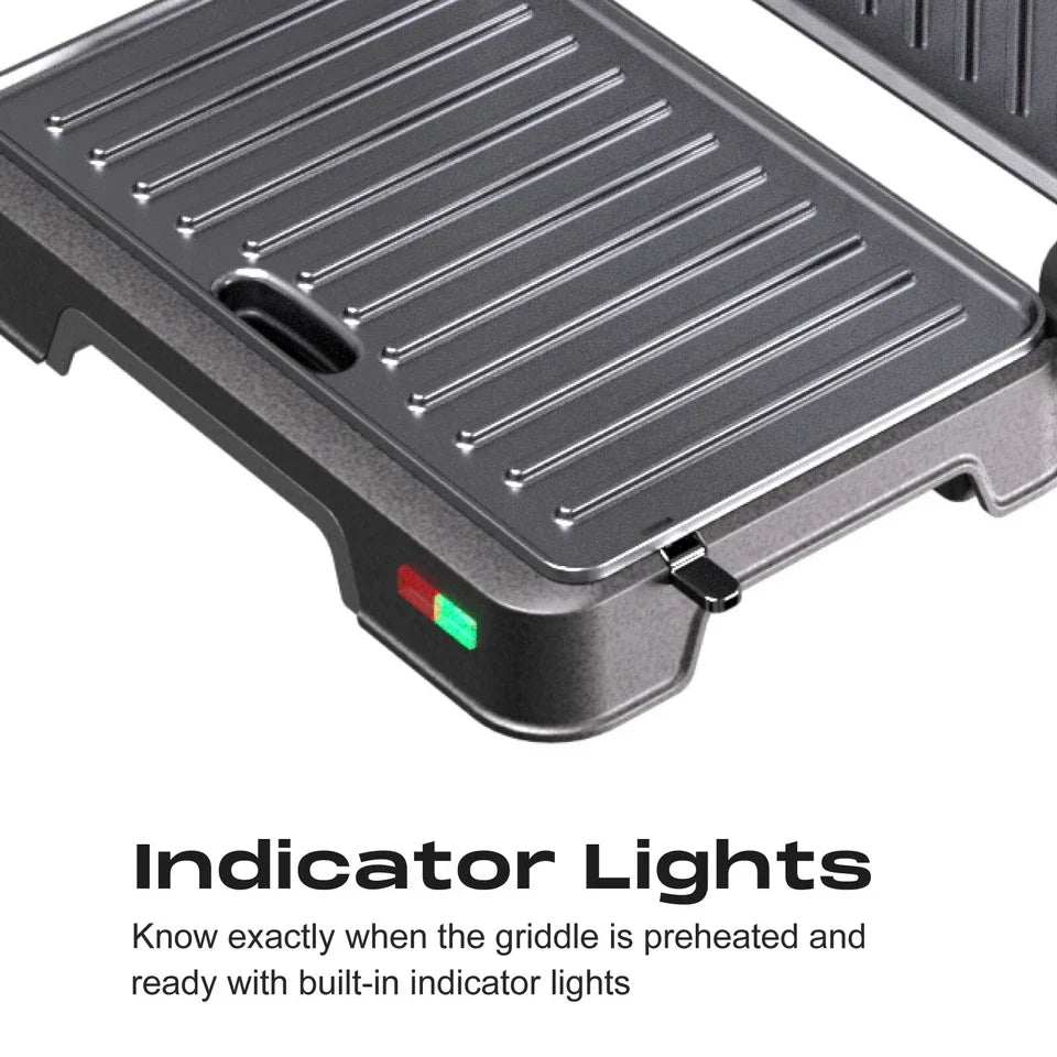 2-i-1 sandwichpresser og 180° bordgrill – produktbillede 7