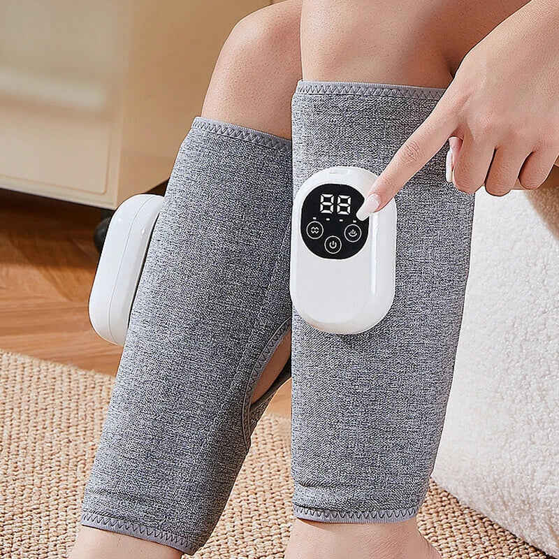 Ledningsfrit benmassageapparat med lufttryk og varme – produktbillede 12