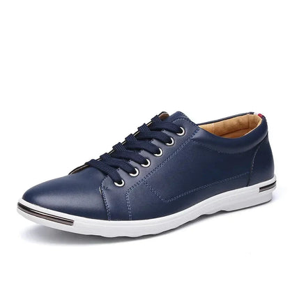 Casual sneakers i vegansk læder
