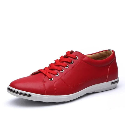 Casual sneakers i vegansk læder