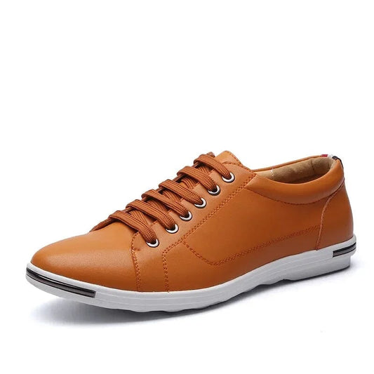 Casual sneakers i vegansk læder