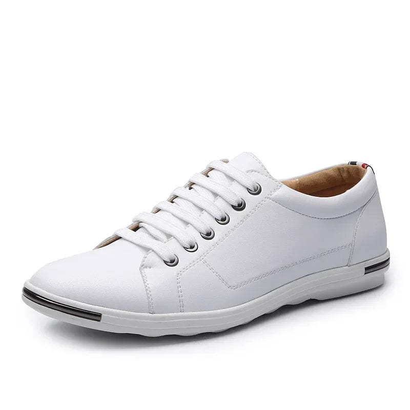 Casual sneakers i vegansk læder