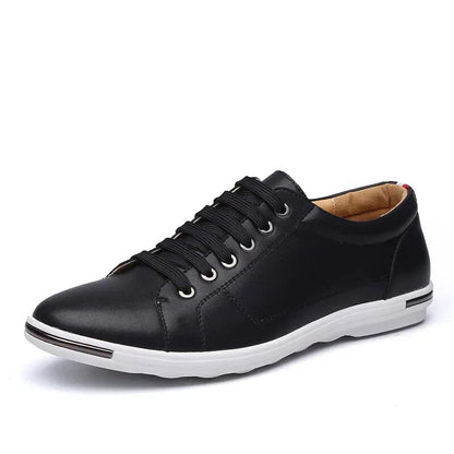 Casual sneakers i vegansk læder