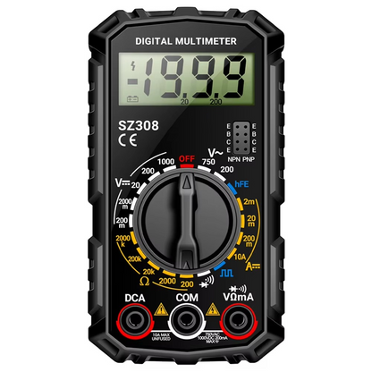Elektrisk testsæt med digitalt multimeter