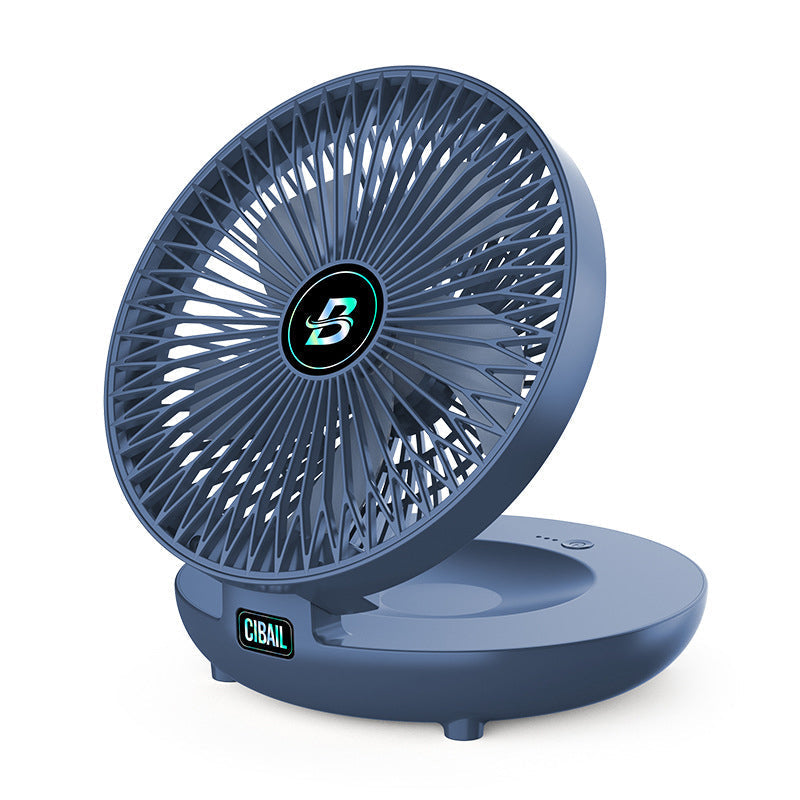 Kompakt justerbar ventilator til luftcirkulation