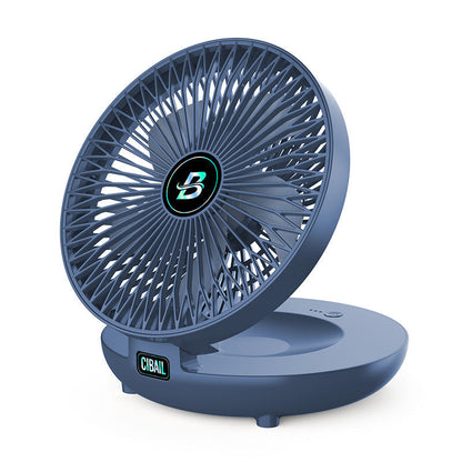 Kompakt justerbar ventilator til luftcirkulation